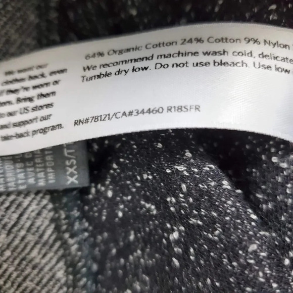 EILEEN FISHER | Womens Herringbone Legging XXS - Picture 7 of 8